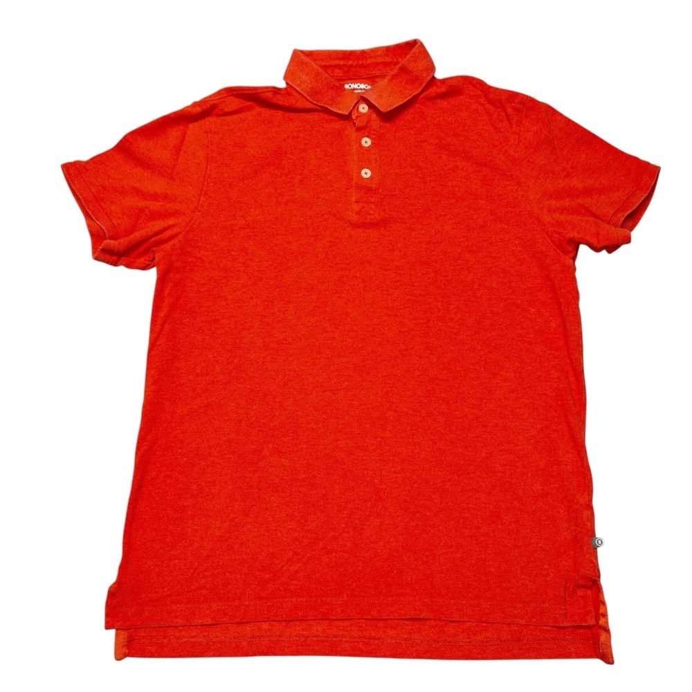 Bonobos Red Polo Shirt Mens‎ Medium Golf Preppy Casual